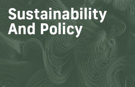 Sustainability and Policy